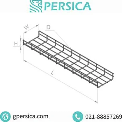 عکس گرافیکی از سینی گالوانیزه سرد