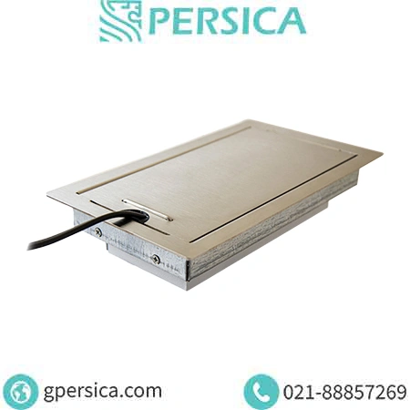 پریز کف خواب 10در20 تمام استیل لبه دار